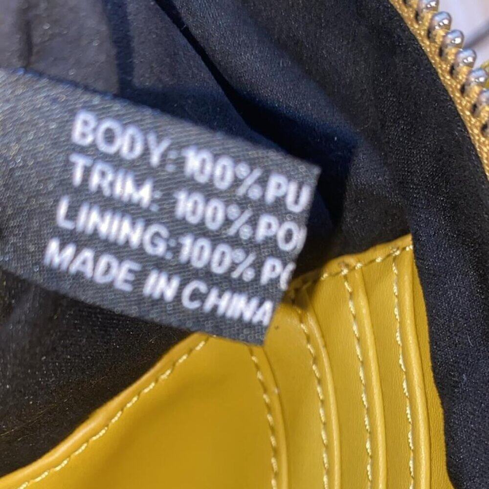 Vintage yellow handbag. - Picture 5 of 7